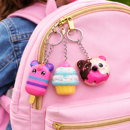 Kawaii Dessert Squishy Keychains