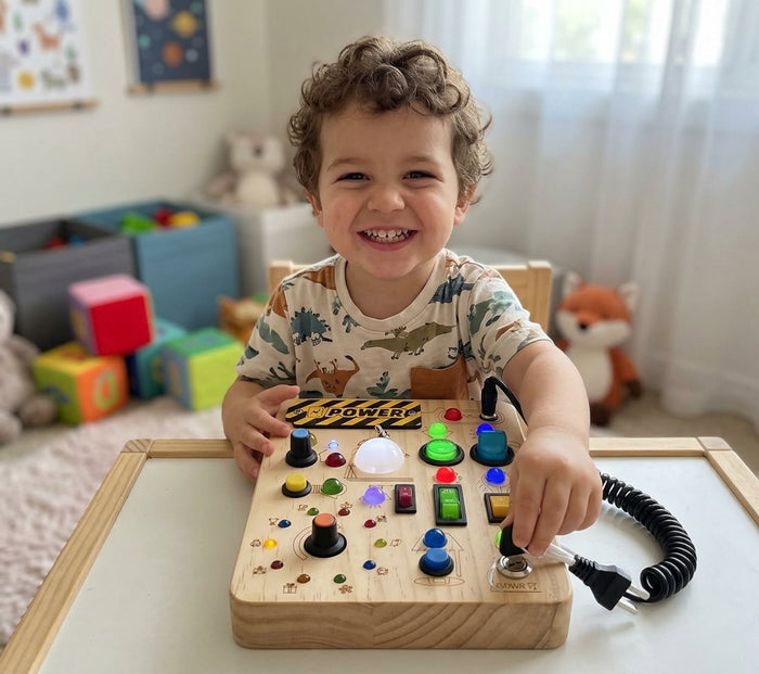 Light-Up Busy Board