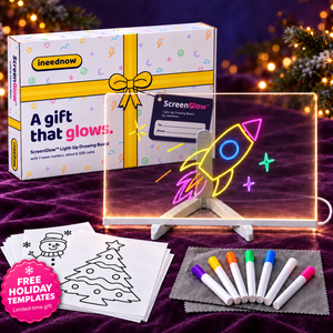 ScreenGlow™ Light-Up Drawing Board for Kids