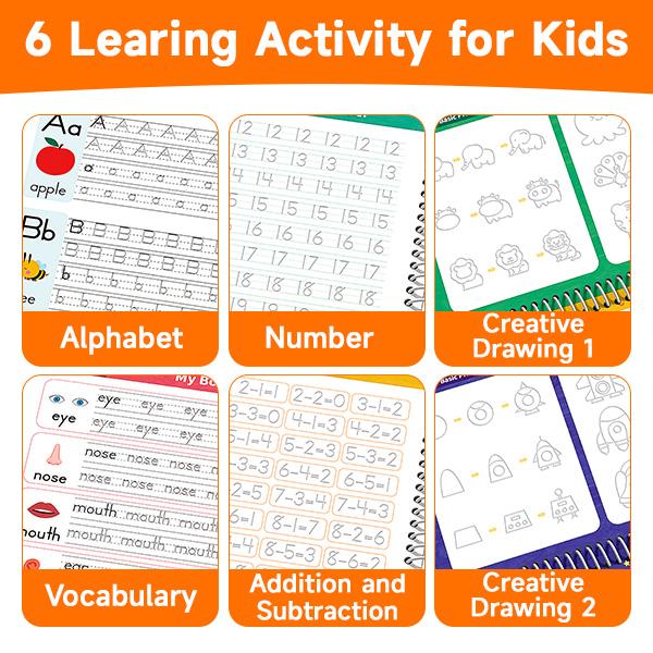 ThinkyTrace Workbook: Fast-Track Young Minds