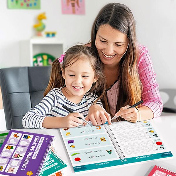 ThinkyTrace Workbook: Fast-Track Young Minds
