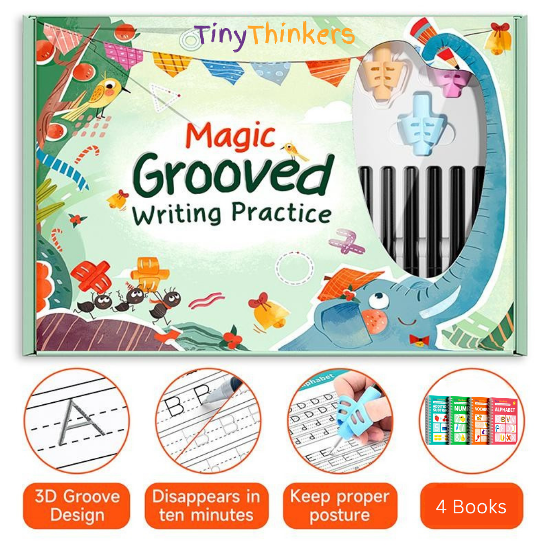 ThinkyTrace Workbook: Fast-Track Young Minds