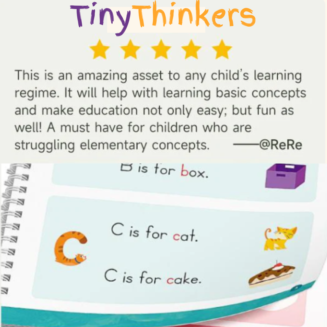 ThinkyTrace Workbook: Fast-Track Young Minds