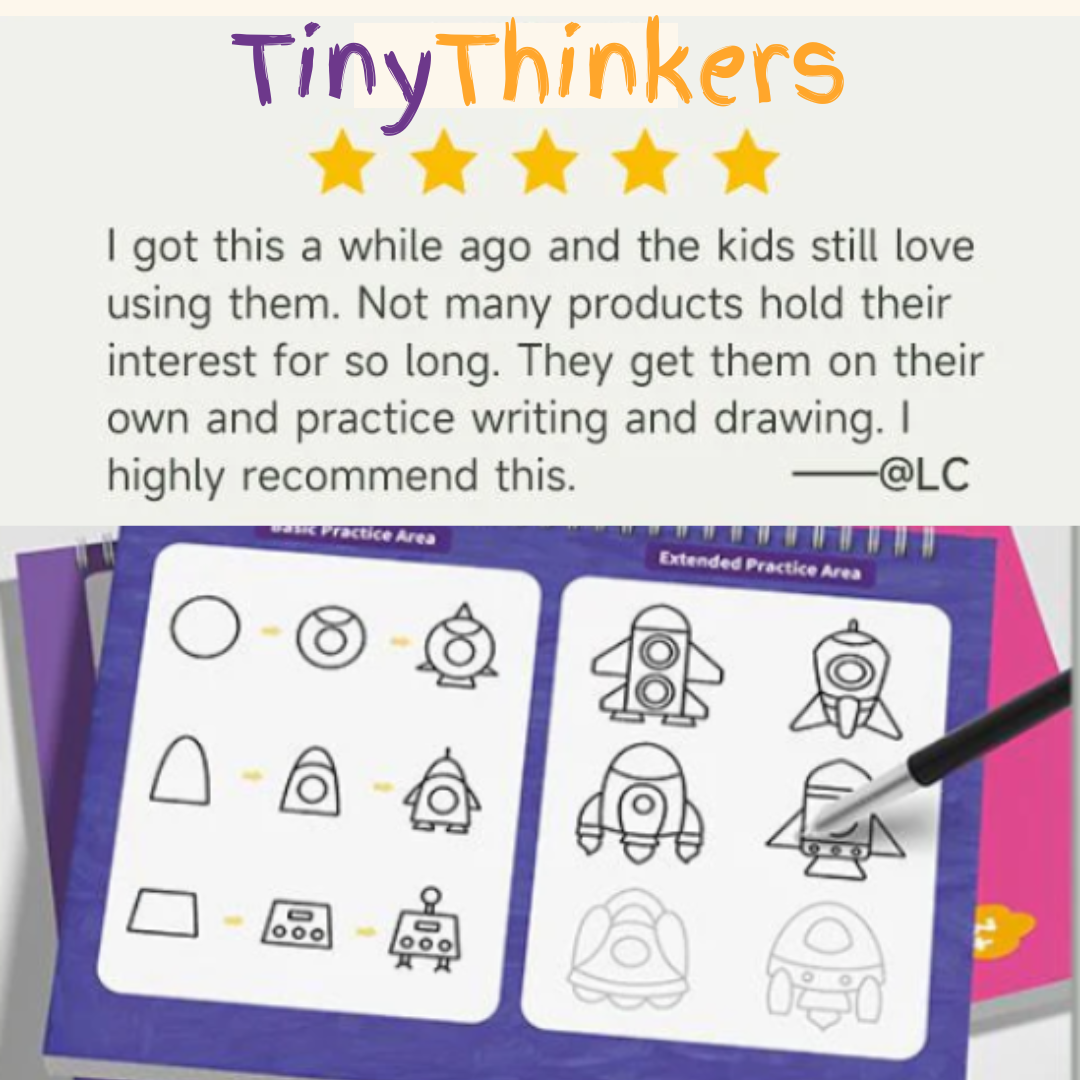 ThinkyTrace Workbook: Fast-Track Young Minds