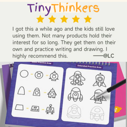 ThinkyTrace Workbook: Fast-Track Young Minds